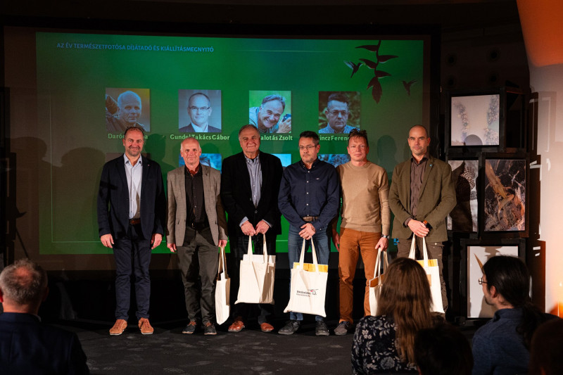Az év természetfotósa szervezője és a zsűritagok