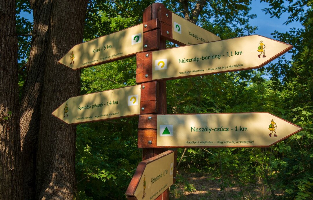 Módosult a Naszály környéki turistaút-hálózat