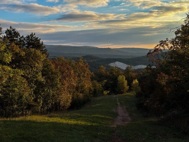Cserszömörcés őszi túra a Zajnát-hegyek fenyvesében