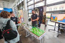 Népszerű volt az MTSZ stand a TF Föld napja rendezvényén